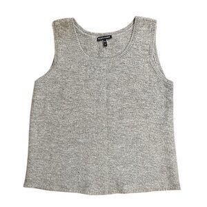 Eileen Fisher 100% Alpaca Knit Tank Too Shell
